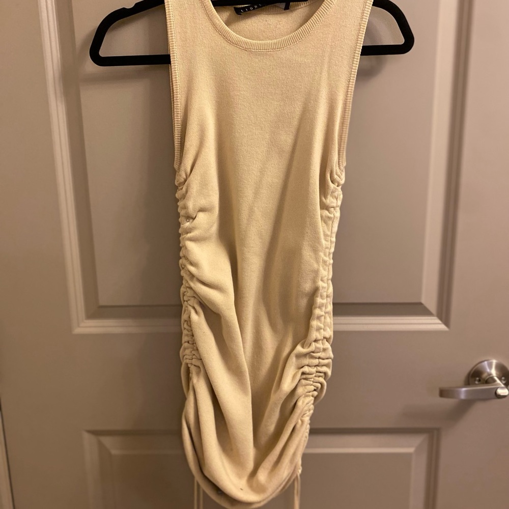 Lioness adjustable beige dress